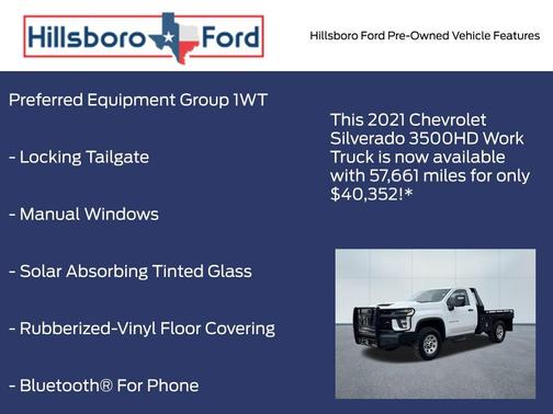 2021 Chevrolet Silverado 3500 WT