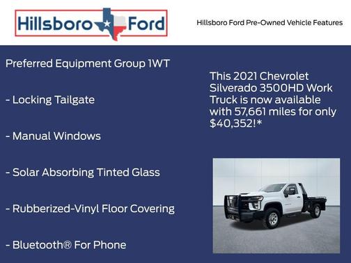 2021 Chevrolet Silverado 3500 WT