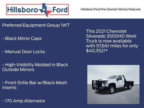 2021 Chevrolet Silverado 3500 WT