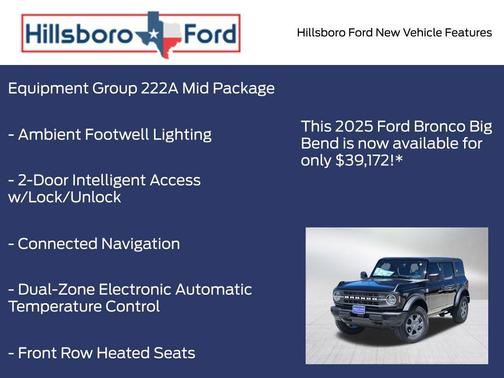 2025 Ford Bronco Big Bend