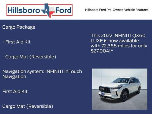 Majestic White 2022 INFINITI QX60 Luxe