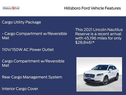 2021 Lincoln Nautilus Reserve