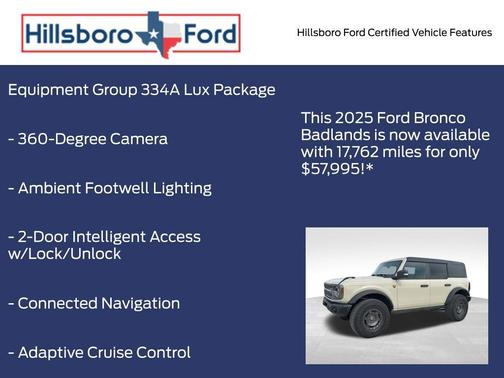 Desert Sand 2025 Ford Bronco Badlands