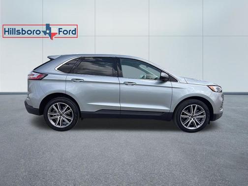 Silver Metallic 2024 Ford Edge Titanium