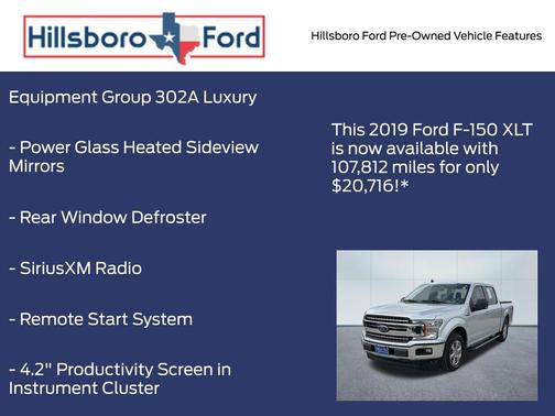 Ingot Silver Metallic 2019 Ford F-150 XLT