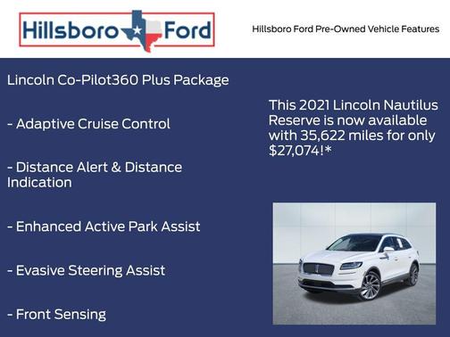 2021 Lincoln Nautilus Reserve