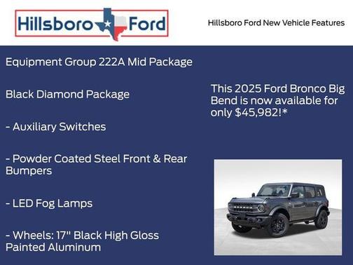 2025 Ford Bronco Big Bend