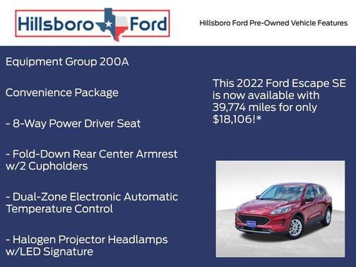 2022 Ford Escape SE