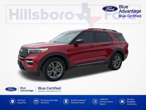 RAPID RED MET TINTED CC 2022 Ford Explorer XLT