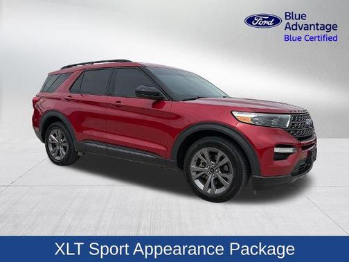 RAPID RED MET TINTED CC 2022 Ford Explorer XLT