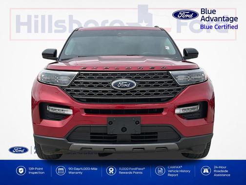RAPID RED MET TINTED CC 2022 Ford Explorer XLT