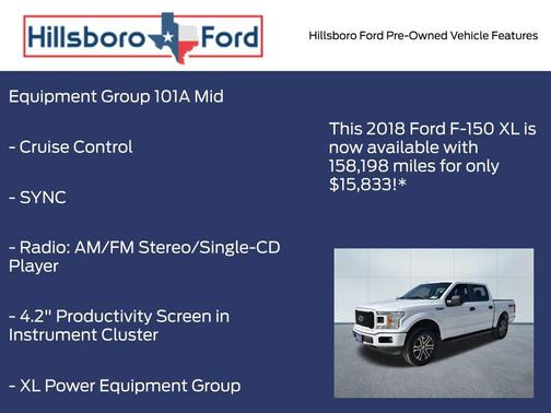 2018 Ford F-150 XL