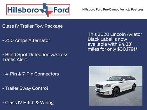 2020 Lincoln Aviator Black Label AWD
