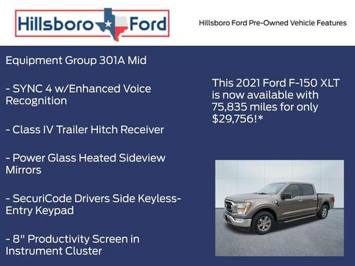 Stone Gray Metallic 2021 Ford F-150 XLT
