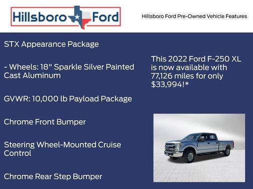 Iconic Silver Metallic 2022 Ford F-250 XL
