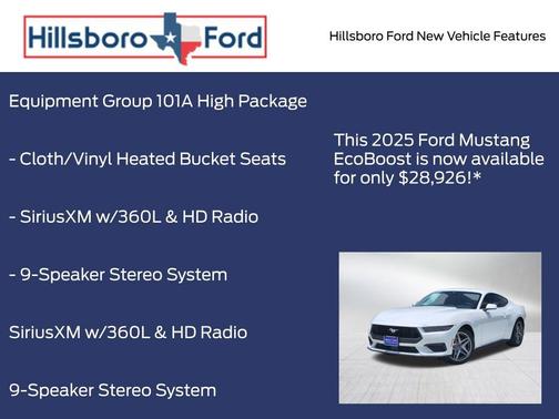 2025 Ford Mustang EcoBoost