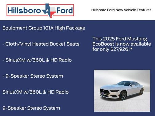 2025 Ford Mustang EcoBoost