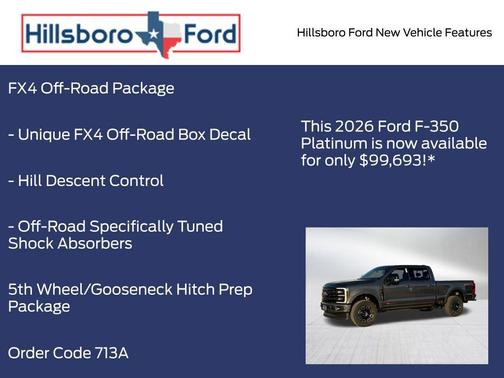 2026 Ford F-350 Platinum