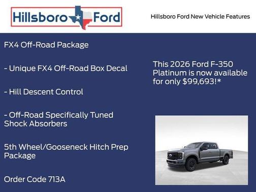 2026 Ford F-350 Platinum