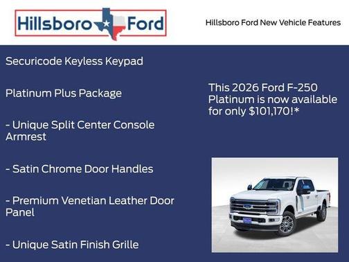 2026 Ford F-250 Platinum