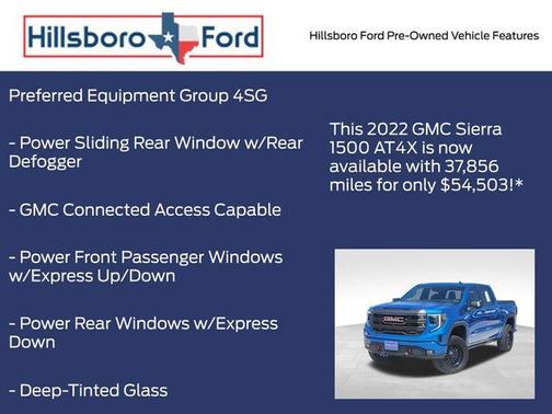 2022 GMC Sierra 1500 AT4X