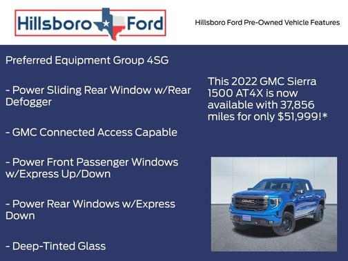 2022 GMC Sierra 1500 AT4X