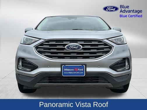 Iconic Silver Metallic 2023 Ford Edge Titanium