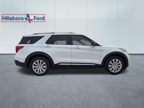 Oxford White 2020 Ford Explorer Limited