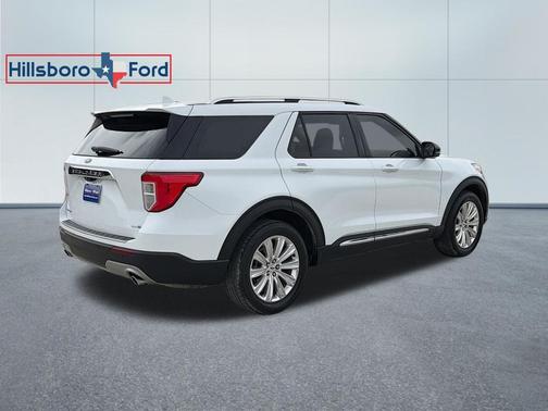 Oxford White 2020 Ford Explorer Limited