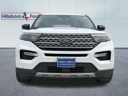 Oxford White 2020 Ford Explorer Limited