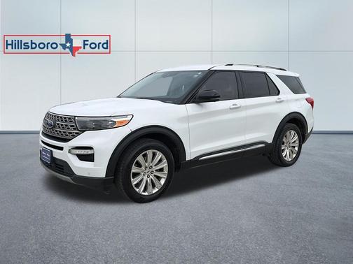 Oxford White 2020 Ford Explorer Limited