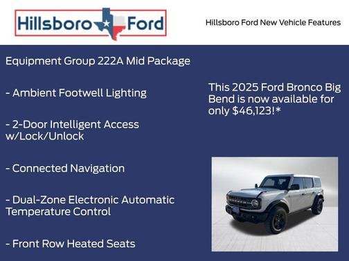 Desert Sand 2025 Ford Bronco Big Bend
