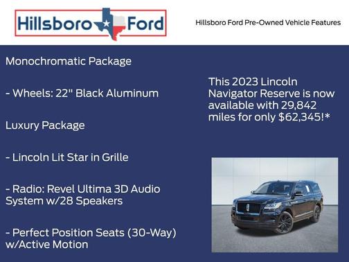 2023 Lincoln Navigator Reserve