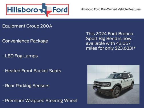 Cactus Green / Gray 2024 Ford Bronco Sport Big Bend