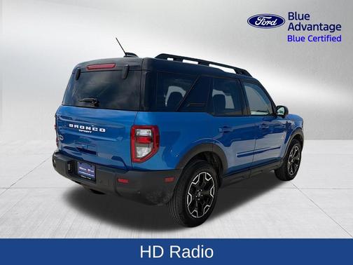 Velocity Blue Metallic 2025 Ford Bronco Sport Outer Banks