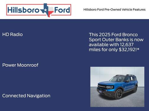 2025 Ford Bronco Sport Outer Banks