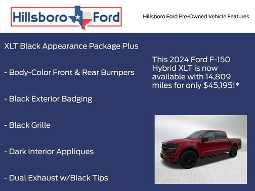 Rapid Red Metallic Tinted Clearcoat 2024 Ford F-150 XLT