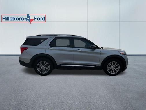 Iconic Silver Metallic 2023 Ford Explorer Limited