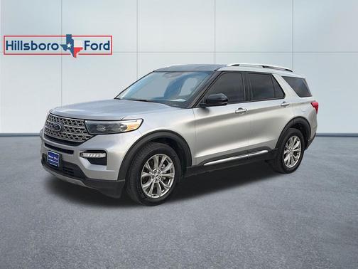 Iconic Silver Metallic 2023 Ford Explorer Limited