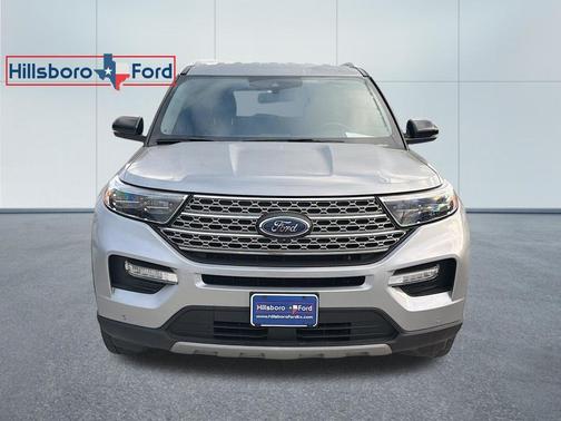 Iconic Silver Metallic 2023 Ford Explorer Limited