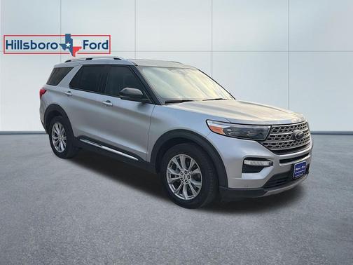 Iconic Silver Metallic 2023 Ford Explorer Limited