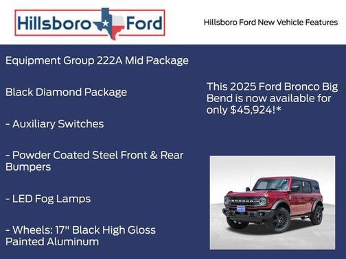 2025 Ford Bronco Big Bend