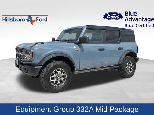 Azure Gray Metallic 2025 Ford Bronco Badlands