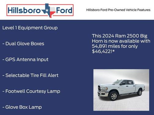 Bright White Clearcoat 2024 RAM 2500 Big Horn