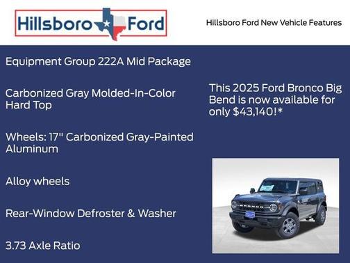 2025 Ford Bronco Big Bend