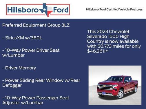 2023 Chevrolet Silverado 1500 High Country