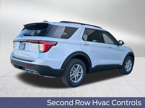 Space White Metallic 2026 Ford Explorer Active