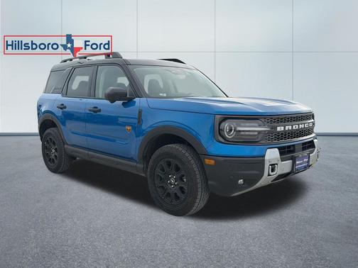 Velocity Blue Metallic 2025 Ford Bronco Sport Badlands