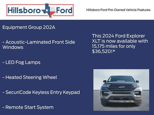Carbonized Gray Metallic 2024 Ford Explorer XLT