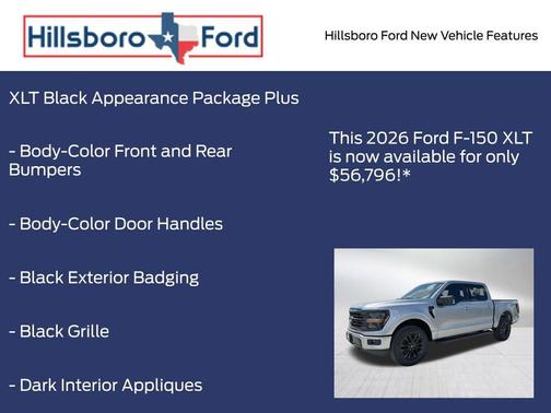 Iconic Silver Metallic 2026 Ford F-150 XLT